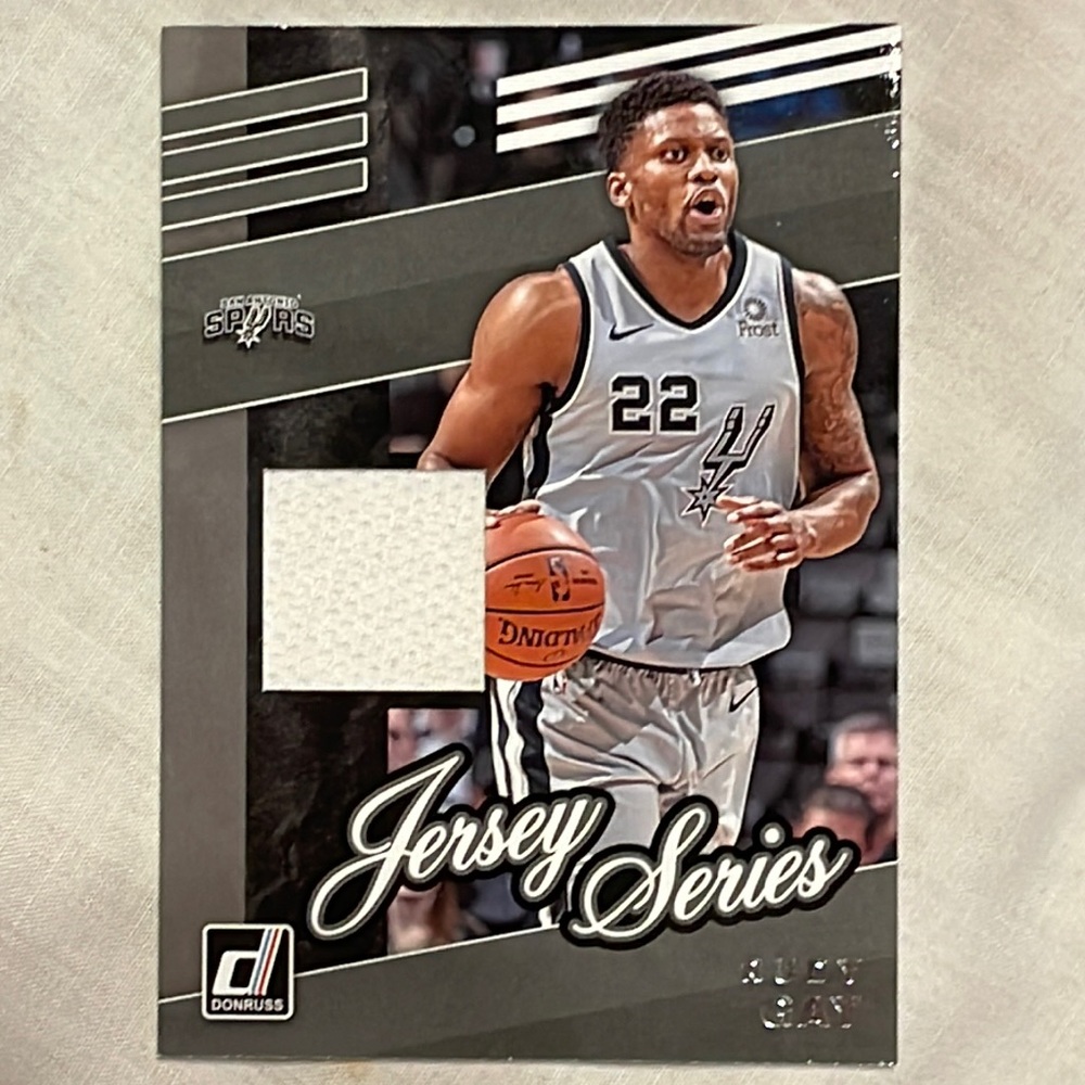 Rudy Gay Jersey Card
